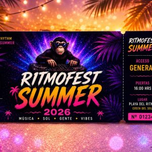 ABONO GENERAL RITMOFEST SUMMER (IVA 0%)